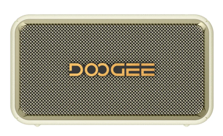 Boxă Portabilă Bluetooth DOOGEE Field Echo, Alb, 60W Deep Bass, Bluetooth 5.3, IP67, Power Bank Integrat, TWS Stereo, USB, AUX, Card TF