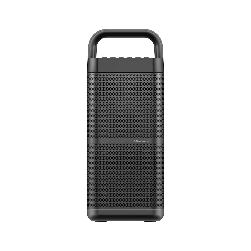 Portable Speakers - DOOGEE Tough Block Pro Portable Bluetooth Speaker, Black, 130W Peak, Bluetooth 6.0, IP66, Powerful Bass, Up to 13 Hours Playtime, Built-in Handle