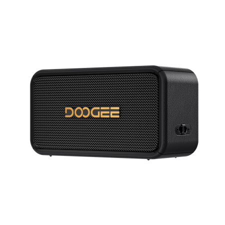 DOOGEE Field Rush Hordozható Hangszóró, Fekete, Bluetooth, 130W, 2.1 Sztereó, Extra Bass, IP67, Mélynyomó, TWS, Beépített Mikrofon, USB, Kültéri Használatra [6]