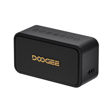 DOOGEE Field Rush Hordozható Hangszóró, Fekete, Bluetooth, 130W, 2.1 Sztereó, Extra Bass, IP67, Mélynyomó, TWS, Beépített Mikrofon, USB, Kültéri Használatra [4]