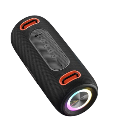 iSEN XL09 Hordozható Bluetooth Hangszóró, Fekete, 30W, Bluetooth 5.2, Dupla Basszus, IPX6, TWS, USB/TF/AUX, 5200mAh Akkumulátor [2]