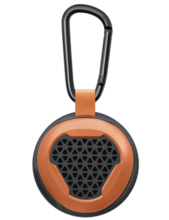 Boxe Portabile - Boxa portabila magnetica DOOGEE SnapBeat, Portocaliu, Multi-pairing, Android si iOS, 5W putere de varf, Bluetooth v5.4, pana la 12 ore de redare, montare cu carabina si magnet, IP66