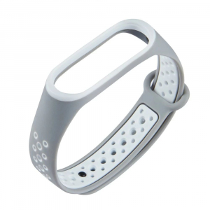 Bratara de schimb din TPE de inalta calitate pentru Xiaomi Mi band 3/4, in doua culori, cu aerisire, confortabila si rezistenta [9]