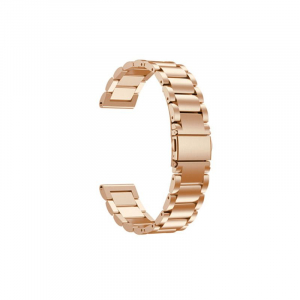 Bratara de schimb din metal cu zale mari  22mm pentru smartwatch Xiaomi AmazFit stratos/ GTR 47mm, [3]