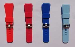 Bratara de schimb din silicon, cu striatii, pentru Xiaomi Huami Amazfit GTR de 47mm, diferite colorituri, confortabila si rezistenta [15]