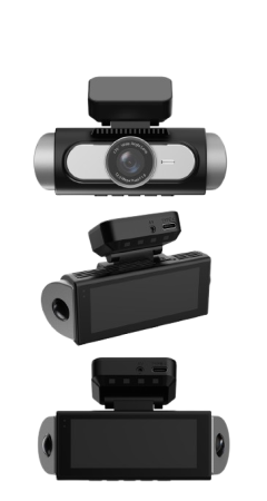Cameră Auto DVR iSEN M88PRO, 4 Canale, 4K + 3×1080P, GPS, WiFi, G-Sensor, Monitorizare Parcare, Ecran 3.39", Înregistrare Față/Spate/Lateral [3]