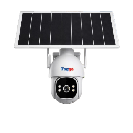 Noutati - Cameră Supraveghere 4G Solară Taggo Pro S30, 5MP, Full Color Noapte, eSIM, AI Detection 40m, PTZ 355°, Auto Zoom 12X, AOV 24/7, IP66, 15600mAh