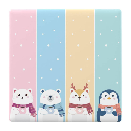 Gadgets - Capac decorativ / capac pentru comutatorul tactil T5 SONOFF Cartoon 4C.