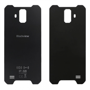 Telefon cserealkatrészek - Eredeti hátlap Blackview BV9600 Pro készülékhez, fekete
