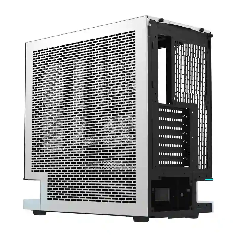 Carcasa pentru computer DarkFlash F1 ATX + 6 ventilatoare (alb) [8]