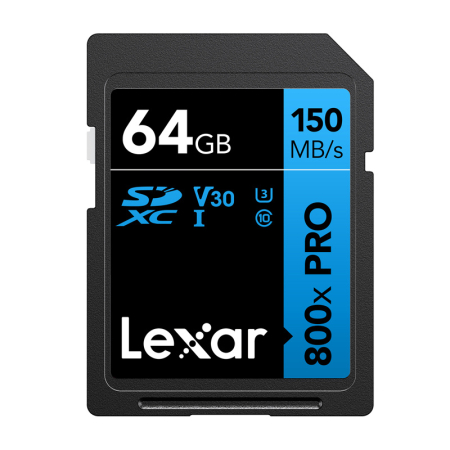 Gadgets - Card de memorie Lexar Professional 800x Pro SDXC 64GB