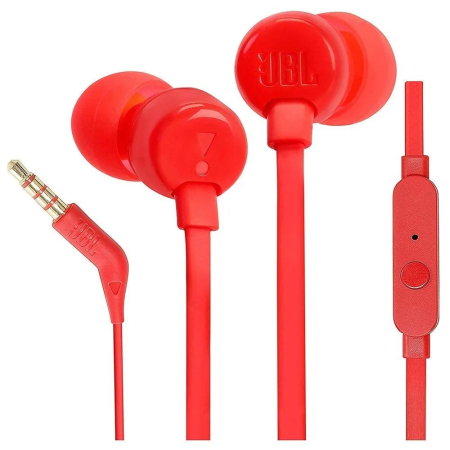 Accesorii Gadgets - Casti Audio JBL Tune 110, Jack 3.5MM Red