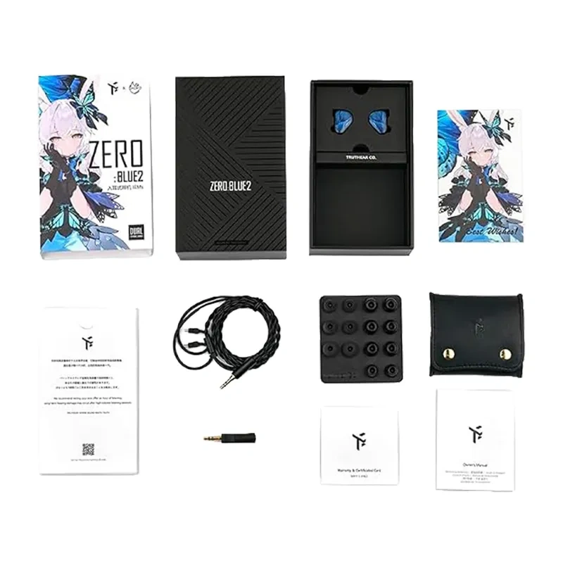 Casti cu fir TRUTHEAR Zero Blue 2 (albastru) [3]