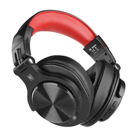 Casti - Casti fara fir Oneodio Fusion A70 (negru si rosu)