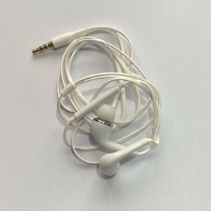 Casti in-ear, tip dop, pentru telefon, albe [1]