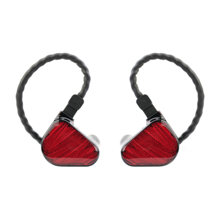 Gadgets - Casti intraauriculare fara fir TRUTHEAR Zero (rosu)