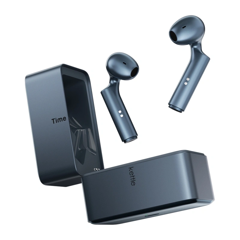 Casti intraauriculare TimeKettle W4 Plus TWS cu functie de traducere (albastre) [6]