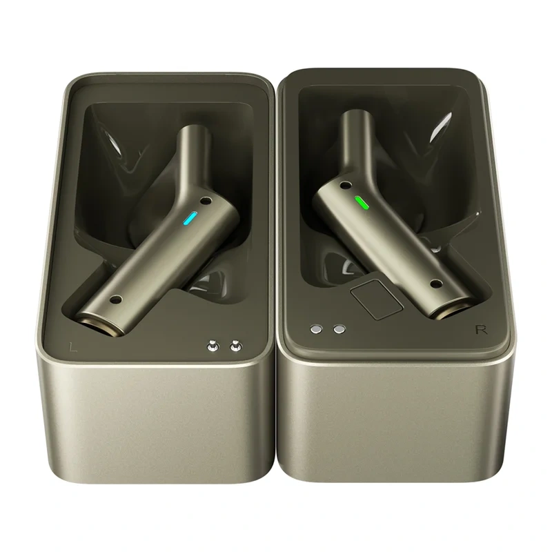 Casti intraauriculare TimeKettle W4 Plus TWS cu functie de traducere (aurii) [7]