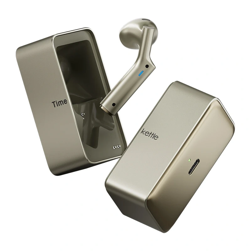 Casti intraauriculare TimeKettle W4 Plus TWS cu functie de traducere (aurii) [5]