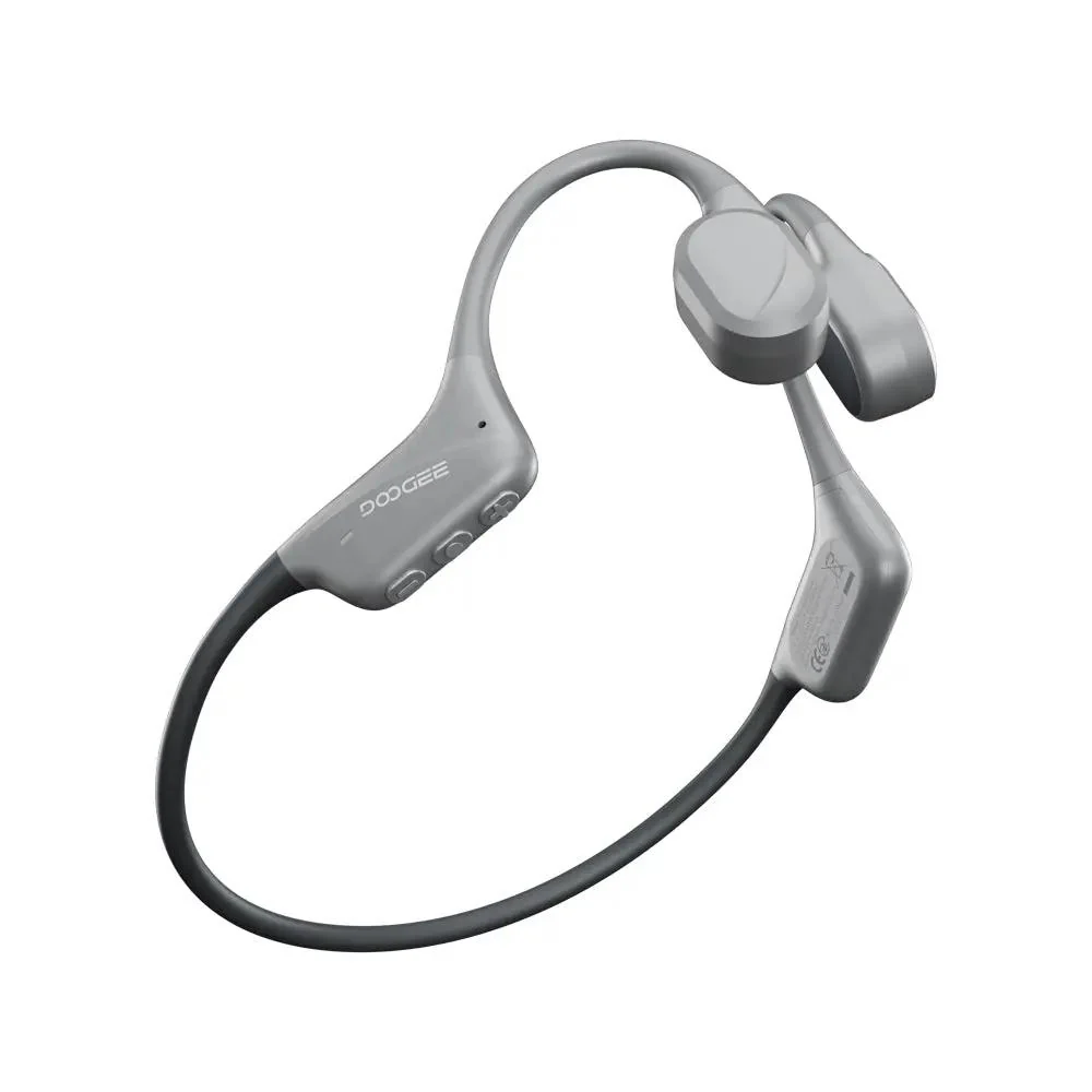 Căști Sport DOOGEE BoneBeat Swim, Gri, Open-Ear, Bone Conduction, IP68, Bluetooth 5.4 + MP3, 7h Autonomie, Înot [1]