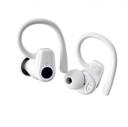 Casti wireless semi-in-ear Blackview AirBuds 60 cu cutie de incarcare 500mAh, Bluetooth 5.3, Alb [2]