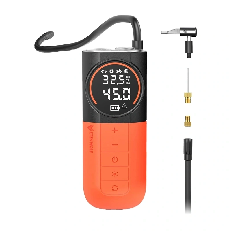 Compresor auto Etenwolf S1, 11,03 bar, 5200 mAh [1]
