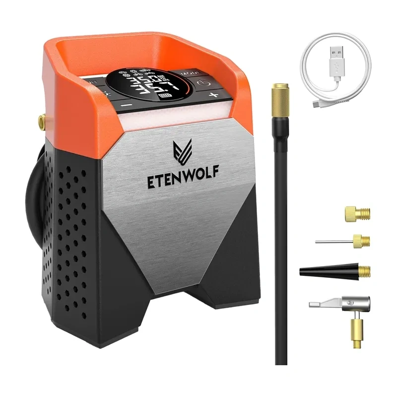 Compresor auto Etenwolf S5, 11,03 bar, 15.600 mAh [1]
