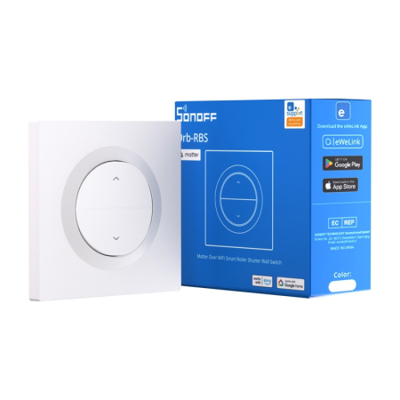 Gadgets - Comutator de perete inteligent pentru obloane rulante SONOFF MINI-RBS-E Matter
