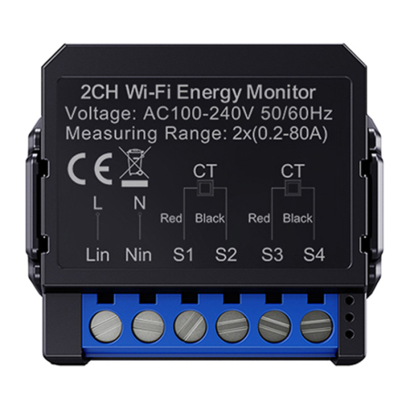 Contor de energie inteligent bidirectional Avatto WiFi WPM16-2 [1]