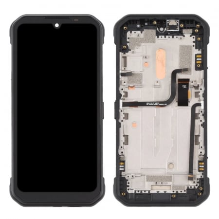 Phone Replacement Parts - Display OGS cu touch screen si rama original Ulefone Armor 11T 5G Negru