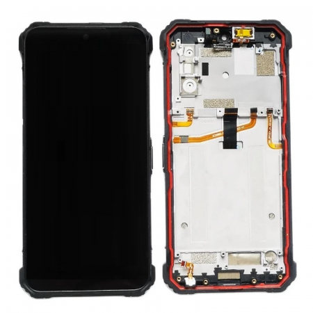 Display OGS cu touch screen si rama original Ulefone Armor 7 Negru [0]