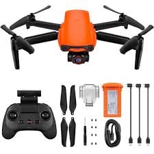 Drone cu Camera - Drona pliabila Autel Evo Nano+ Standard, Rosu, 4K, 48MP, 1/2" CMOS, Gimbal pe 3 axe, GPS, 28 min timp zbor, Slot memorie, 2250 mAh