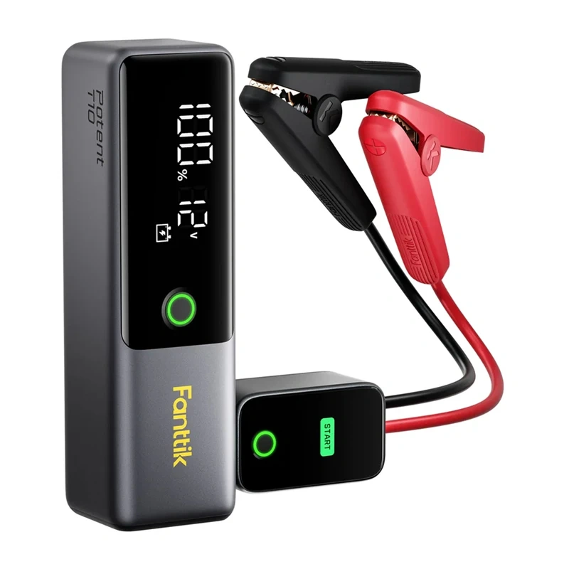 Gadgets - Fanttik Potent T10 - Dispozitiv de pornire cu baterie externa de 1800 A
