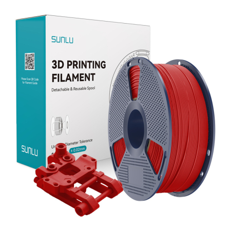 Gadgets - Filament ABS cu stralucire (rosu)