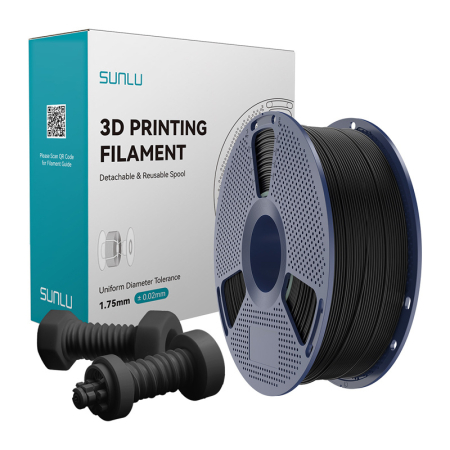 Gadgets - Filament ABS de mare viteza Sunlu (negru)