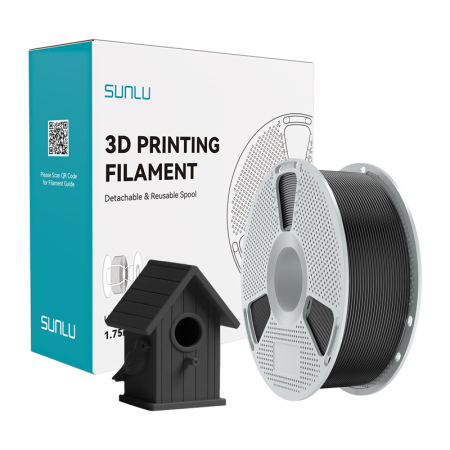 Gadgets - Filament ASA cu suprafata lucioasa (negru)