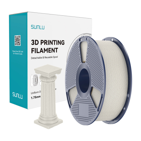 Gadgets - Filament de marmura de mare viteza Sunlu PLA (castaan)