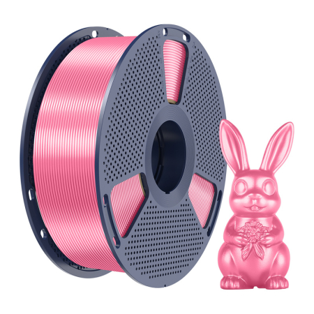 Filament de matase Sunlu PLA+ (roz) [1]