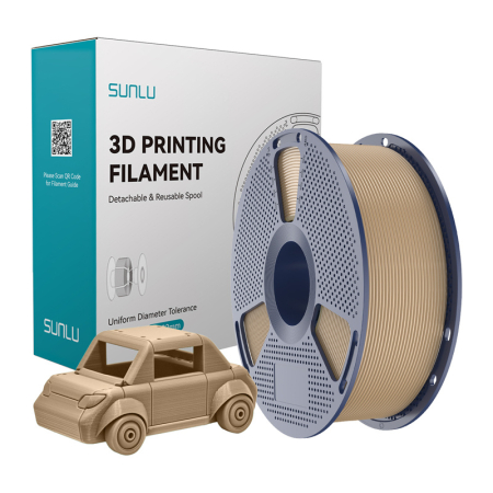 Gadgets - Filament PETG cu suprafata lucioasa (stejar)