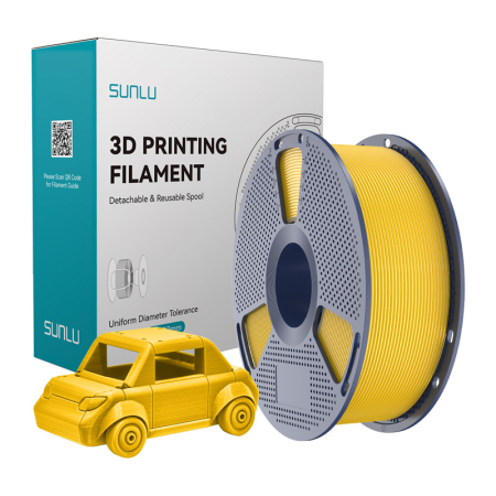 Filament PETG Sunlu (galben stralucitor) [0]