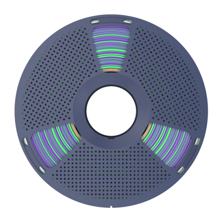 Filament Sunlu PLA+ Silk in doua culori (verde si violet) [2]