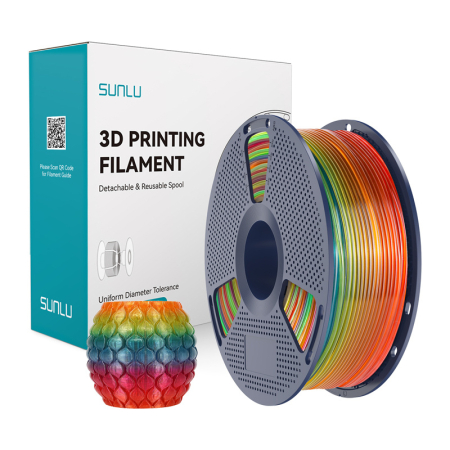 Gadgets - Filament Sunlu PLA transparent (Rainbow) 01