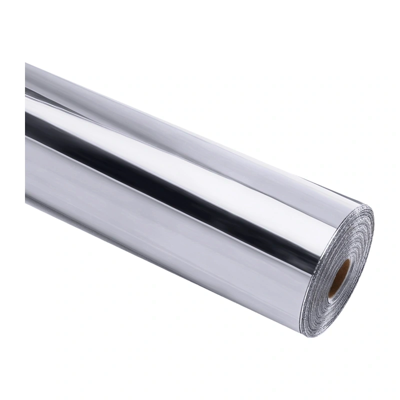 Gadgets - Folie autoadeziva HTVRONT Chrome Metallic, 30,5 cm x 90 cm (argintiu)