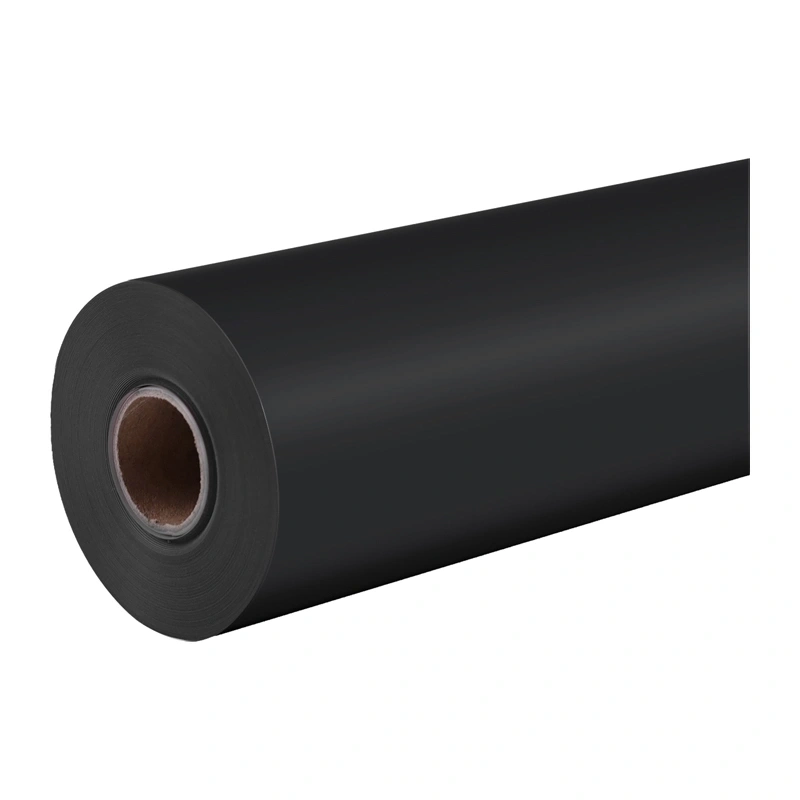 Gadgets - Folie autoadeziva mata HTVRONT, 30,5 cm x 180 cm (negru)