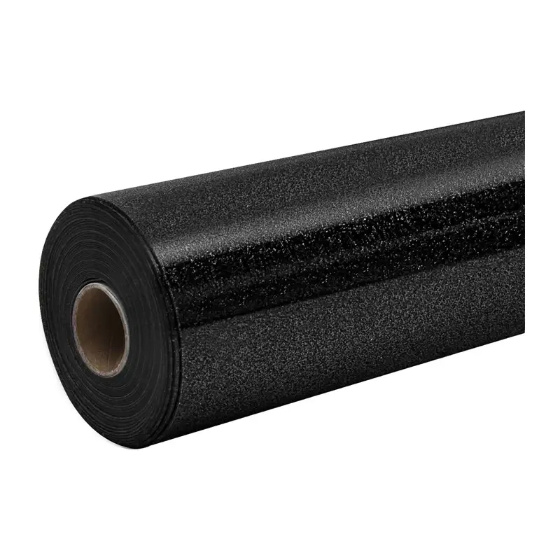 Gadgets - Folie de transfer termic cu sclipici HTVRONT, 30,5 cm x 90 cm (negru)