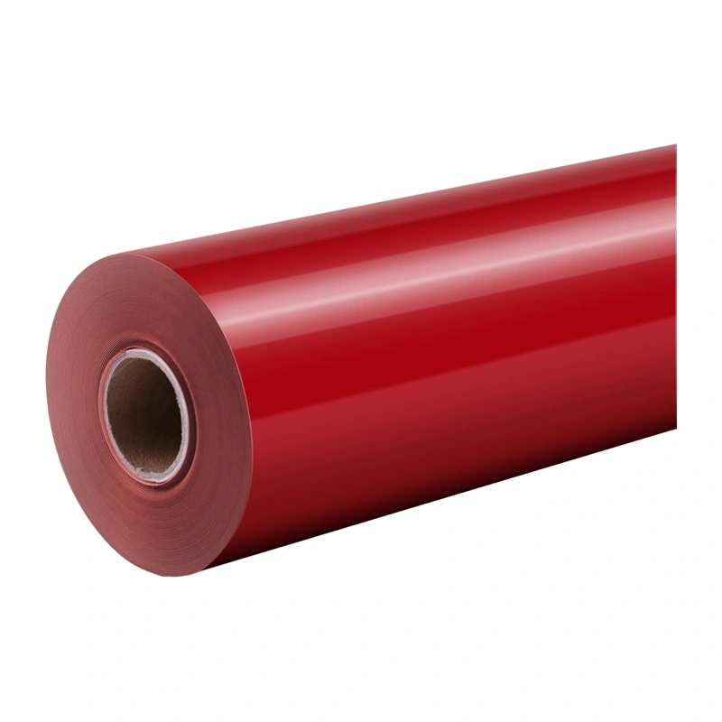 Gadgets - Folie de transfer termic HTVRONT Pure, 30,5 cm x 1,8 m (rosu)