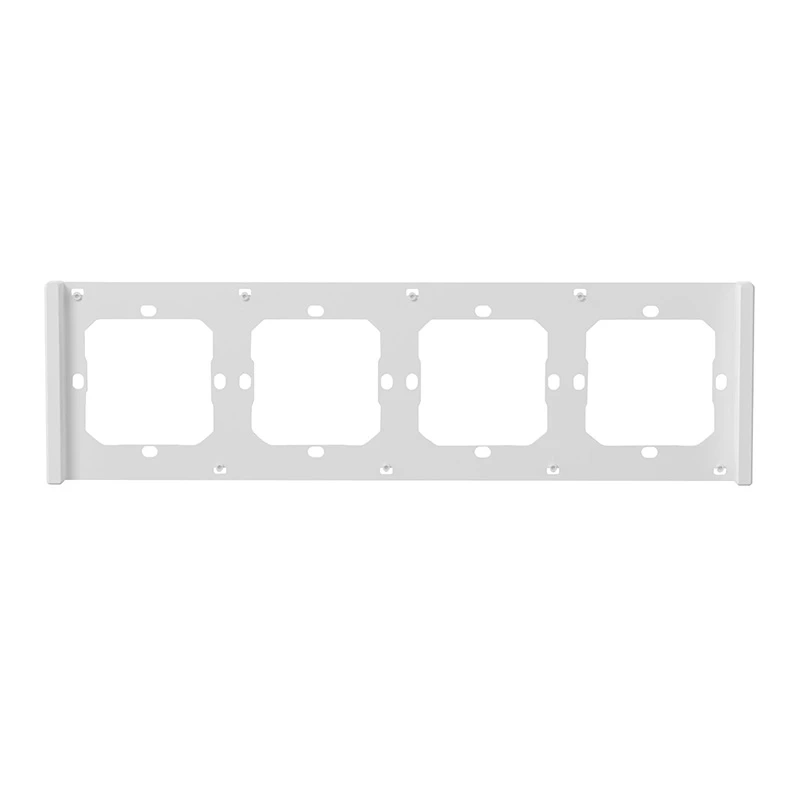 Smart Home - Frame for M5 80 smart wall switch 4-way quadruple SONOFF M5-4C-80-FW (white)