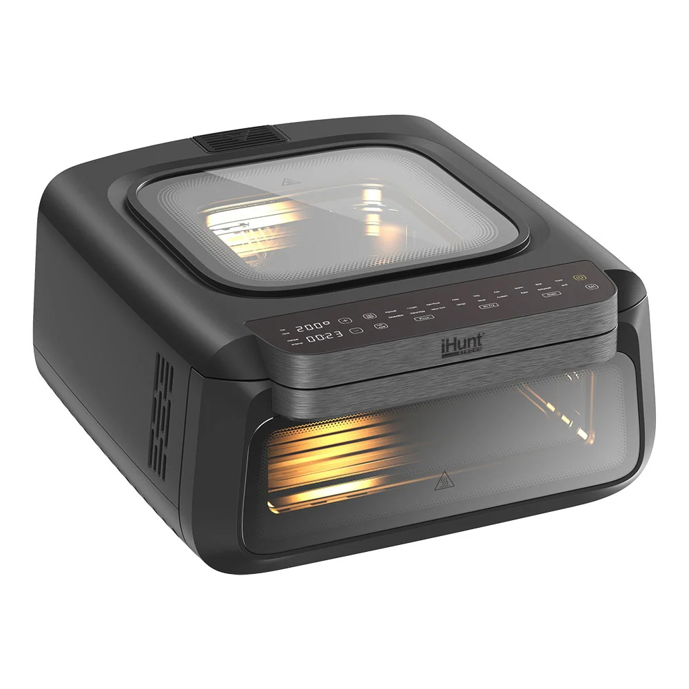 Cuptor cu Aer Cald iHunt Bro Pizza Air Fryer ULTRA FAST, 13L, 2100W, Pizza Oven 380°C, Air Fryer 3 în 1, 18 Programe, Încălzire 360°, Control Touch [2]