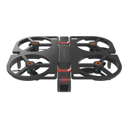 Pachet drona pliabila FunSnap iDol Negru cu 2 baterii, Motor fara perii, Camera FHD, Senzor CMOS, Memorie 8GB, GPS, Wi-Fi, 1800mAh [1]