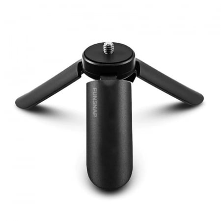 Accesorii Gadgets - Trepied original FunSnap Negru de 75mm pentru smartphone si camera video sport